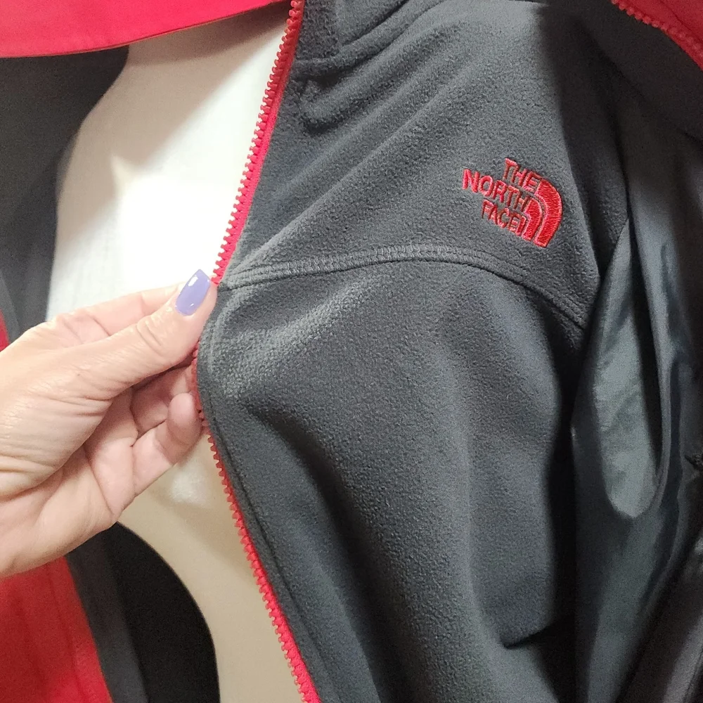 Men's North Face Red Atlas Triclimate Jacket